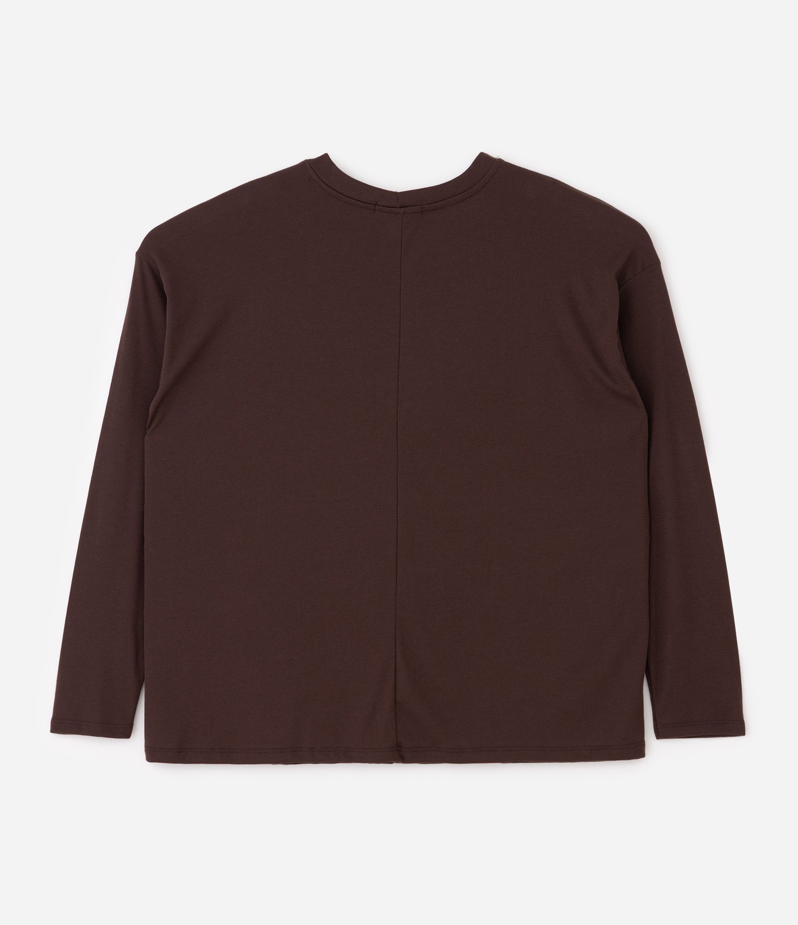 Blusa em Ribana com Ombro Deslocado Curve & Plus Size Marrom 5