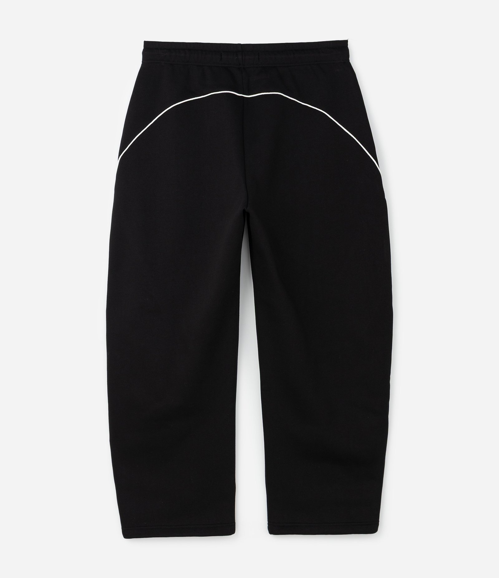 Calça Moletom com Piping Contrastante Preto 7