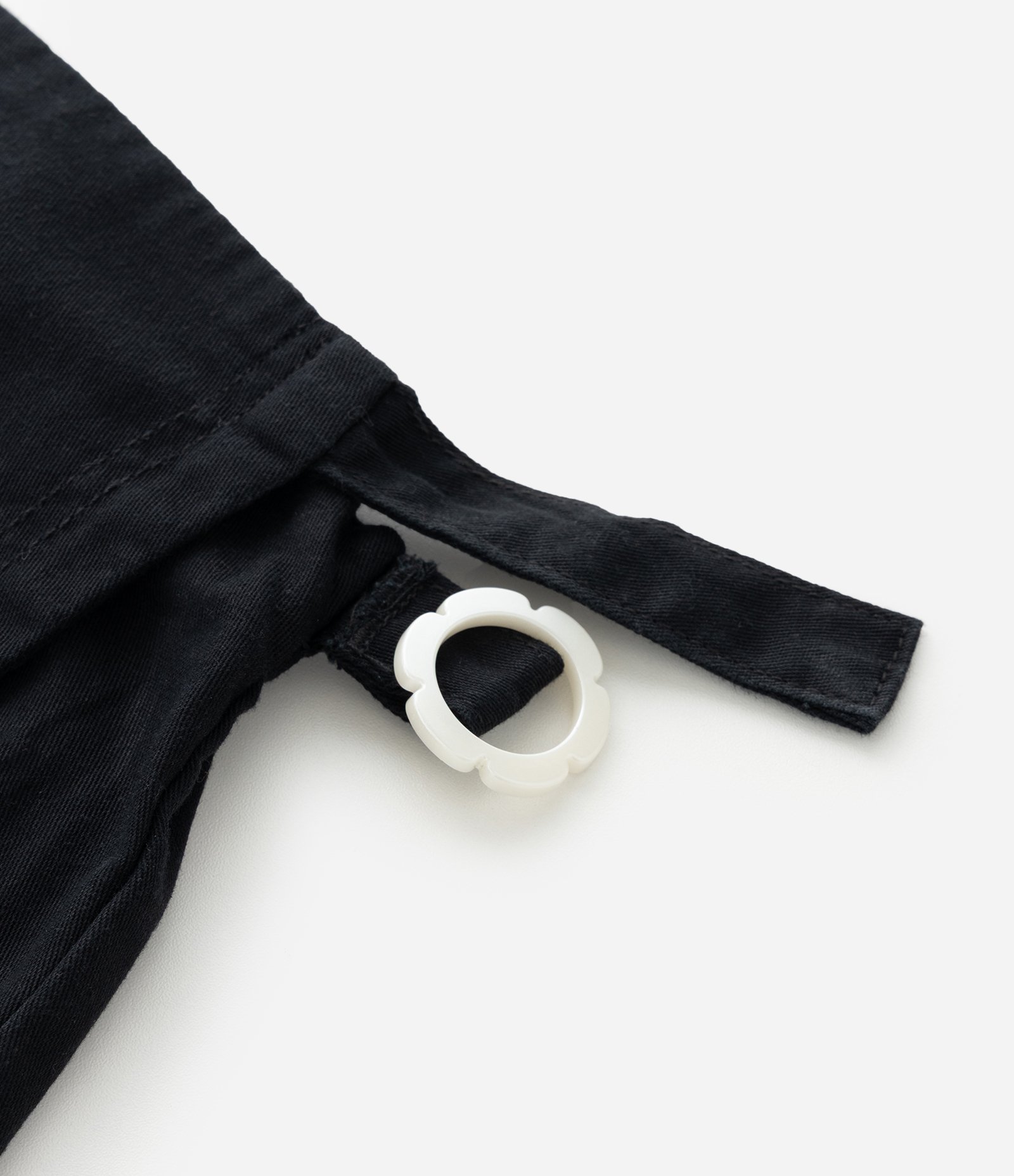 Short Saia Infantil com Aviamento Floral – Tam 1 a 6 Anos Preto 5