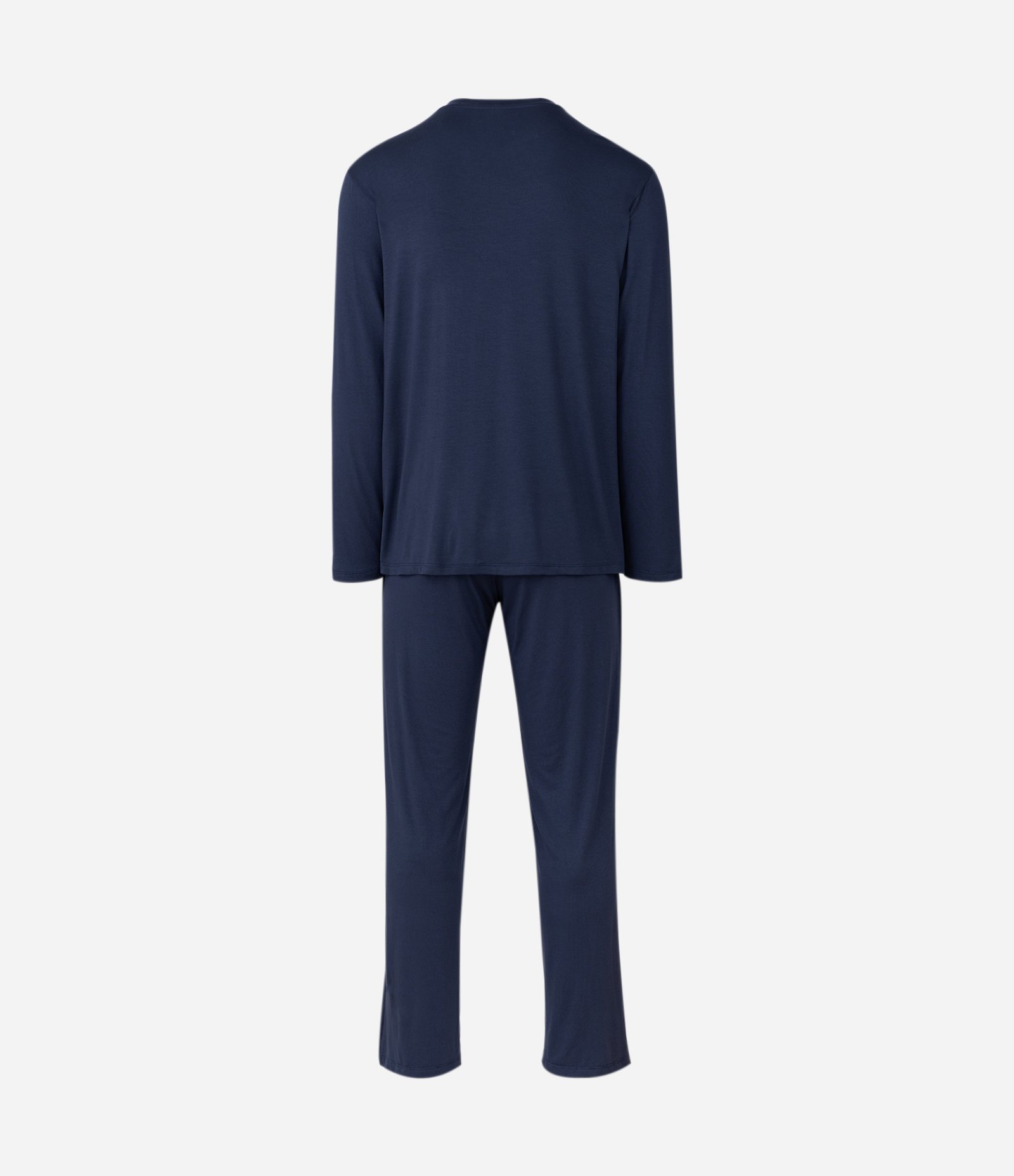 Pijama Longo em Viscolycra Azul 6