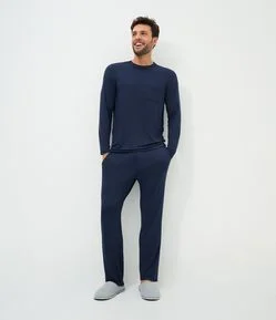 Pijama Longo em Viscolycra