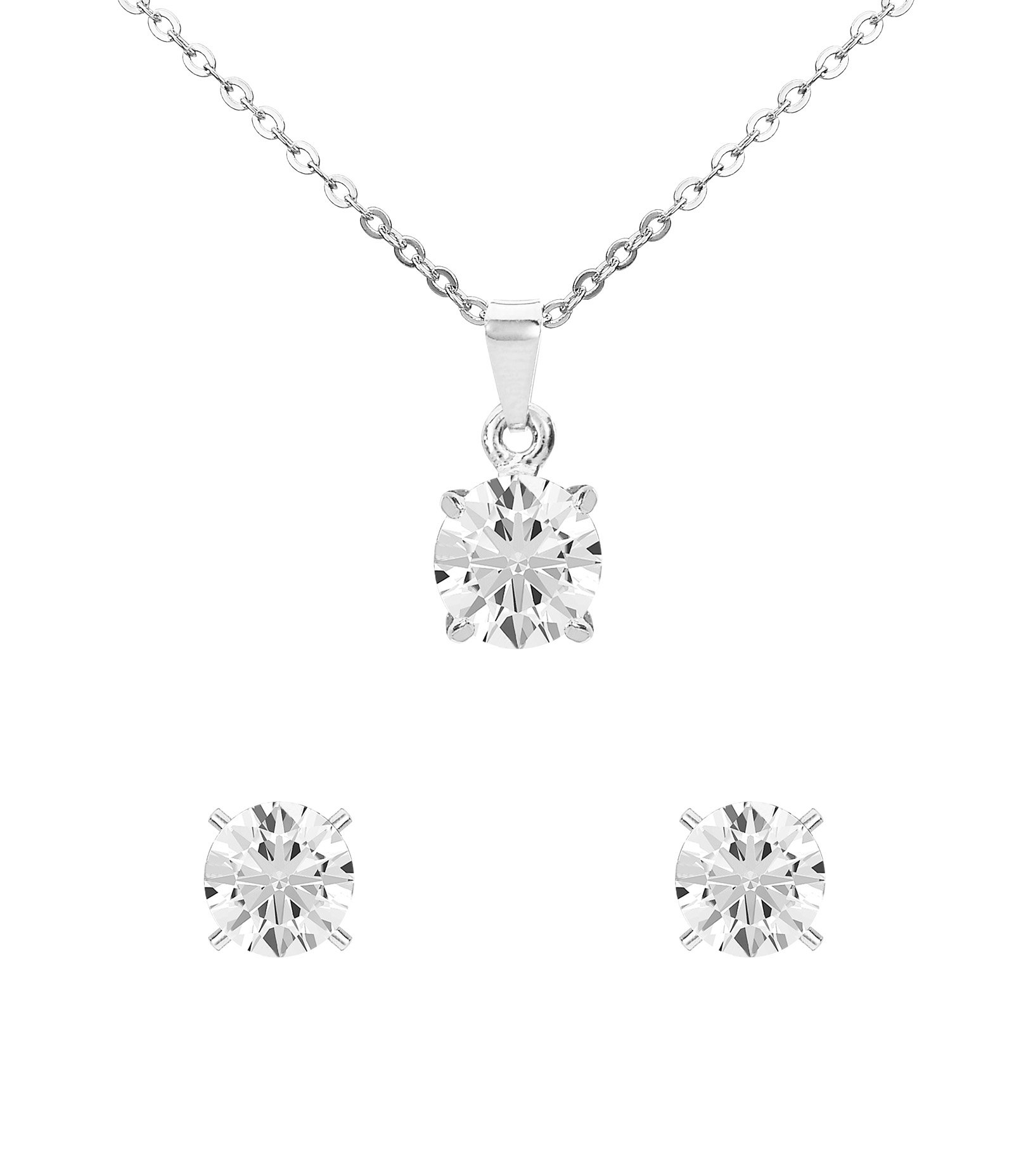 Kit Relógio Analógico Champion em Aço CN20462I Prata 2