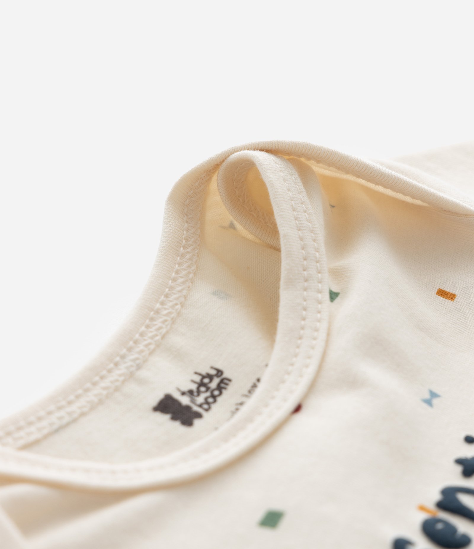 Body Infantil com Lettering Presentinho da Mamãe – Tam RN a 18 Meses Off White 4