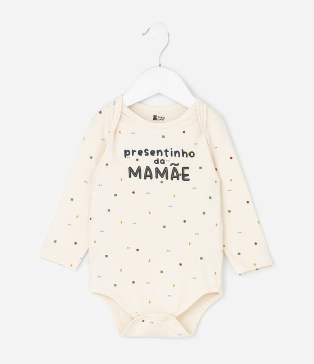 Cor: Bege Claro | Tamanho: 3-6M