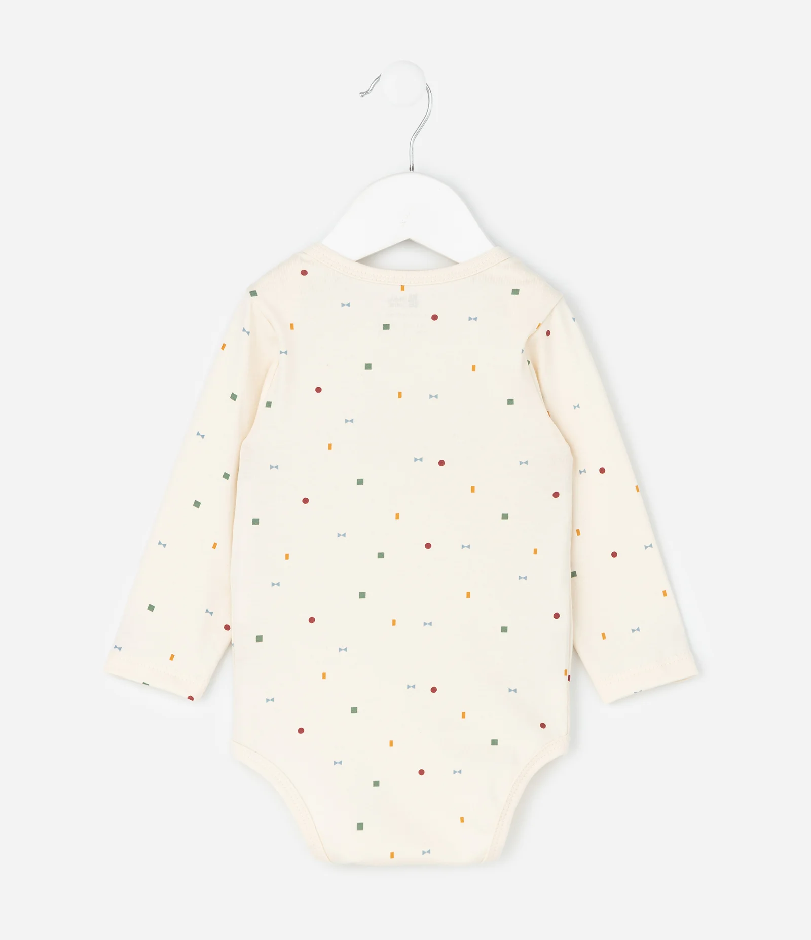 Body Infantil com Lettering Presentinho da Mamãe – Tam RN a 18 Meses Bege Claro 2