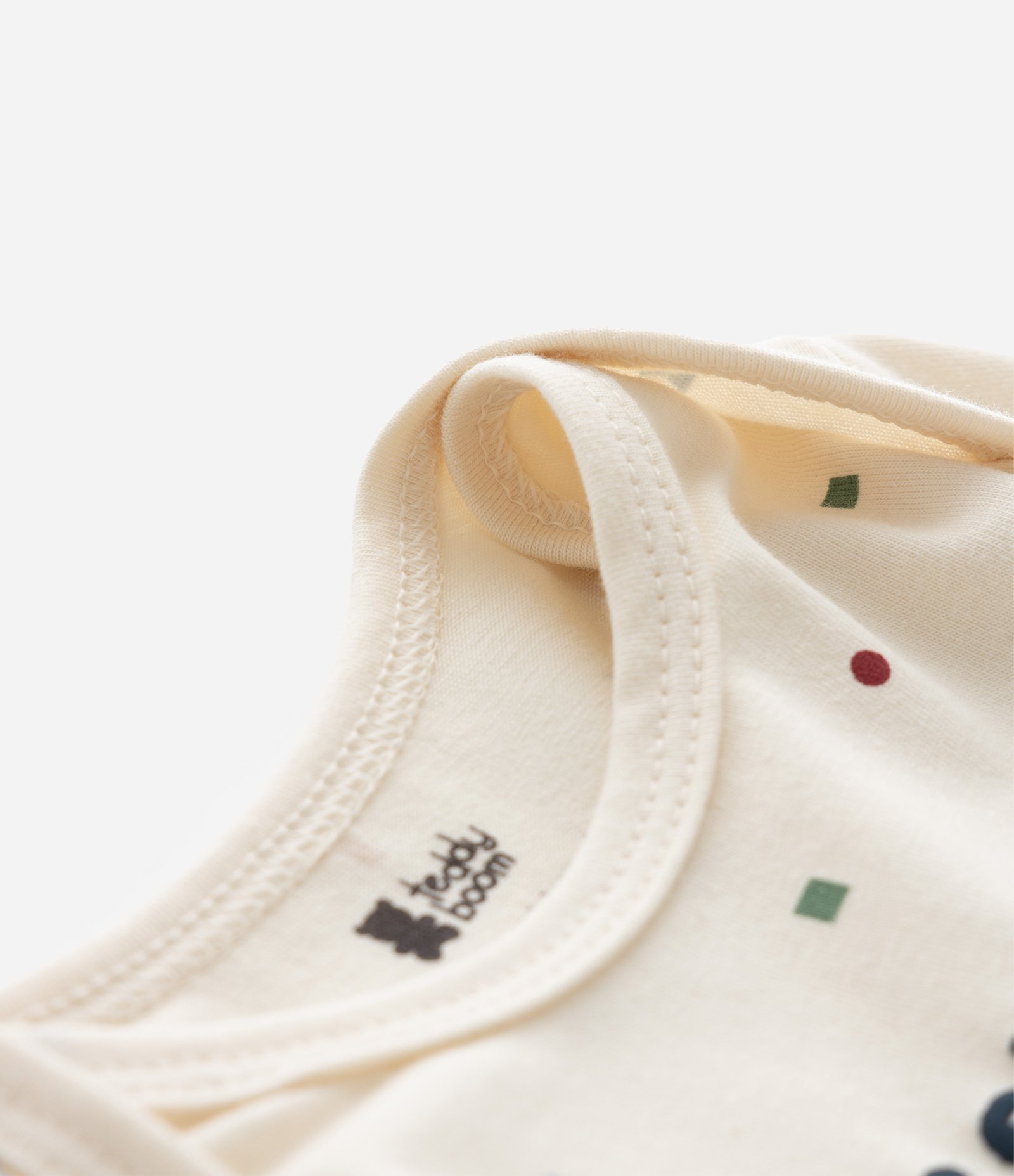 Body Infantil com Lettering Presentinho da Mamãe – Tam RN a 18 Meses Bege Claro 4