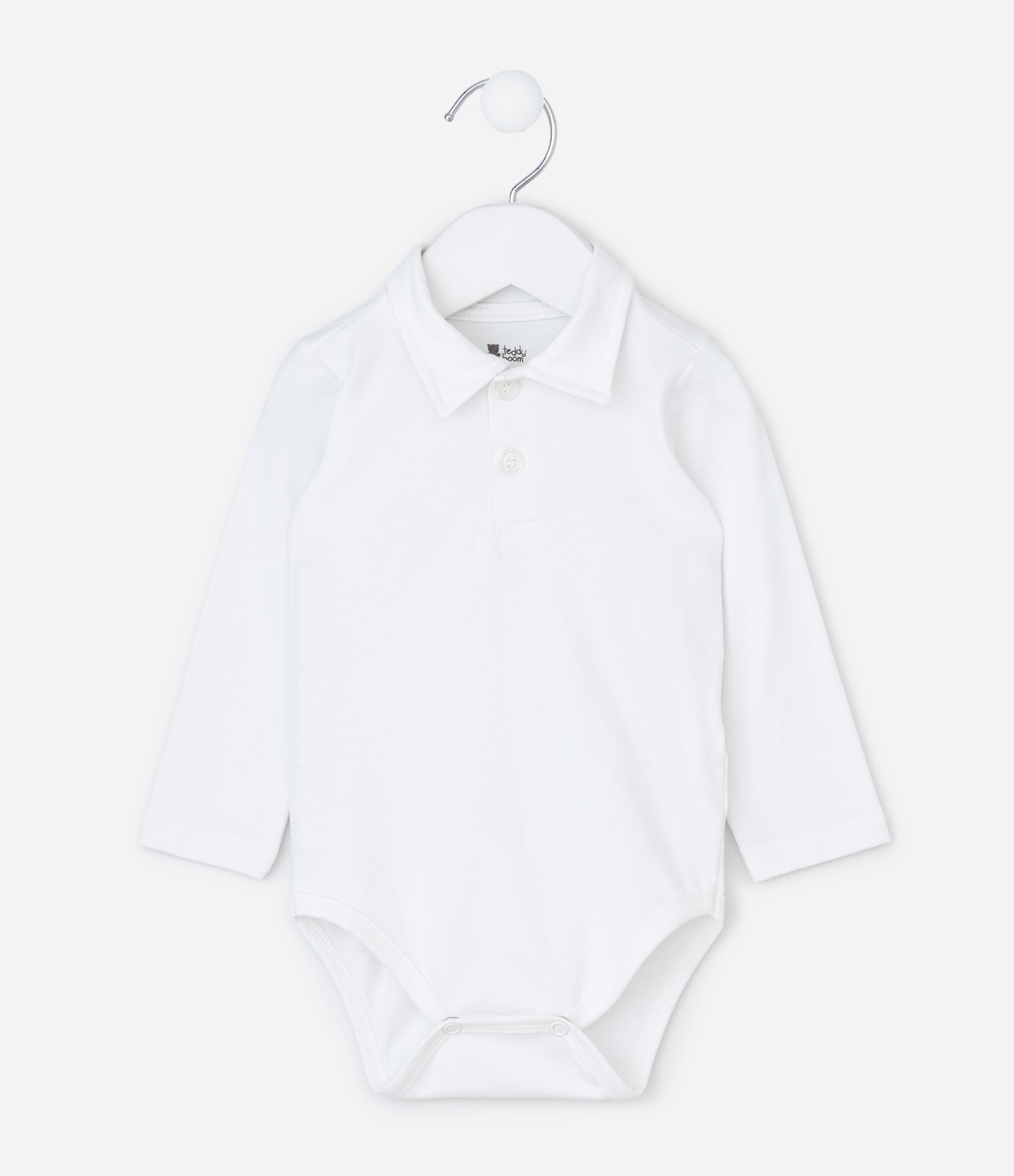 Conjunto Infantil com Body Polo e Colete - Tam 0 a 18 Meses Bege 4