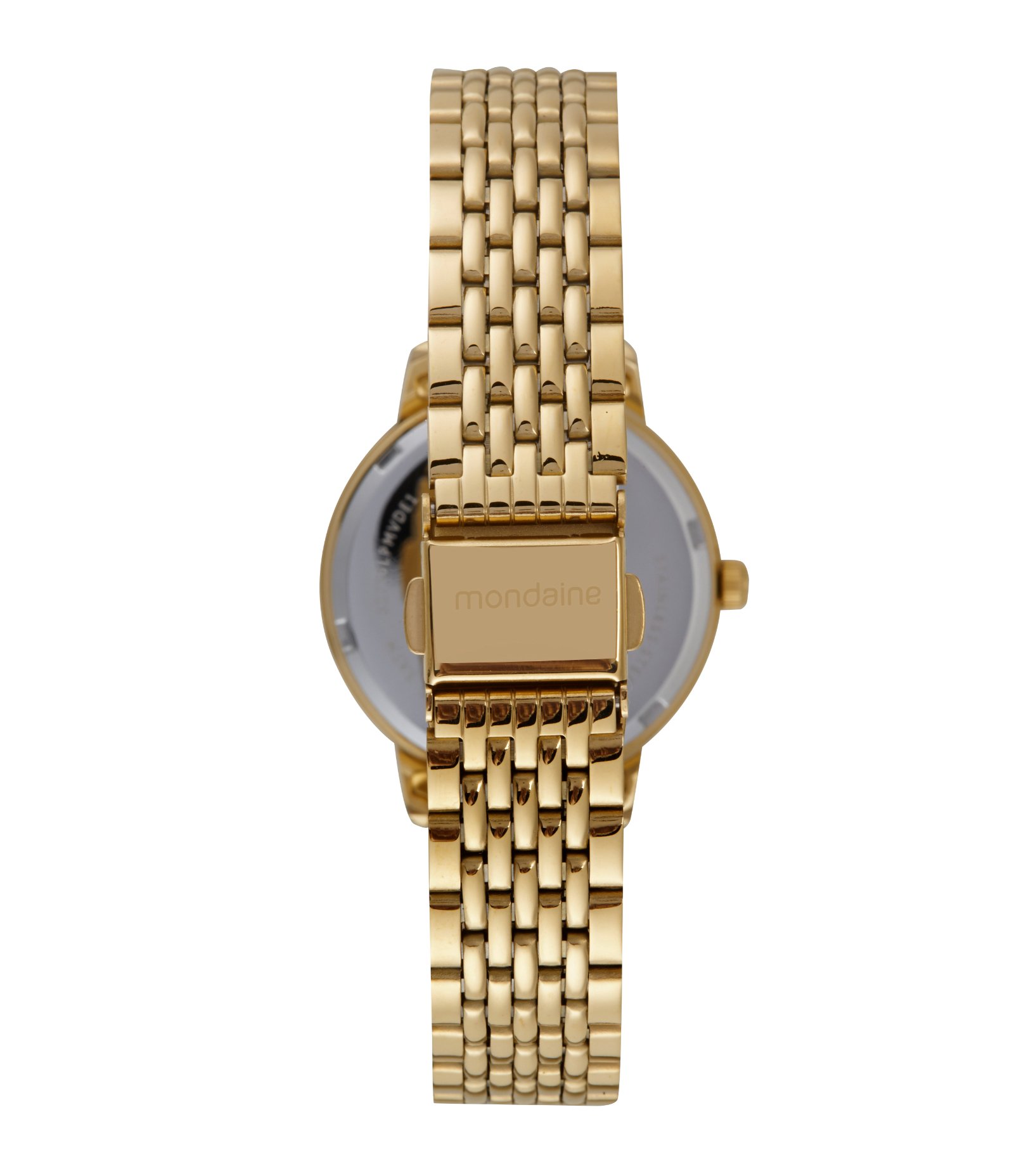 Relógio Analógico Mondaine em Aço 32701LPMVDE1KB      Dourado 4