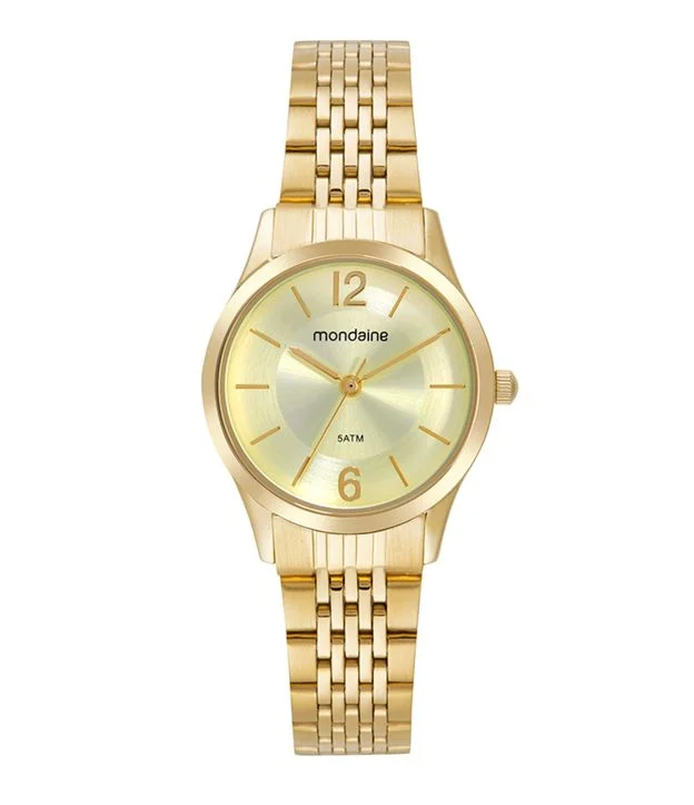 Relógio Analógico Mondaine Aço Modelo 32698LPMVDE1KB