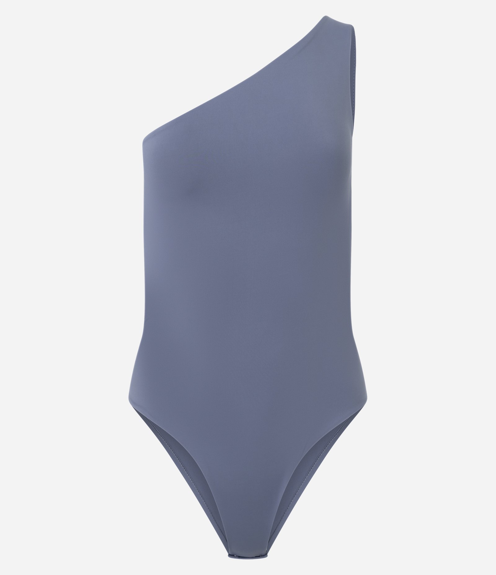 Body Ombro Único em Microfibra Azul 5