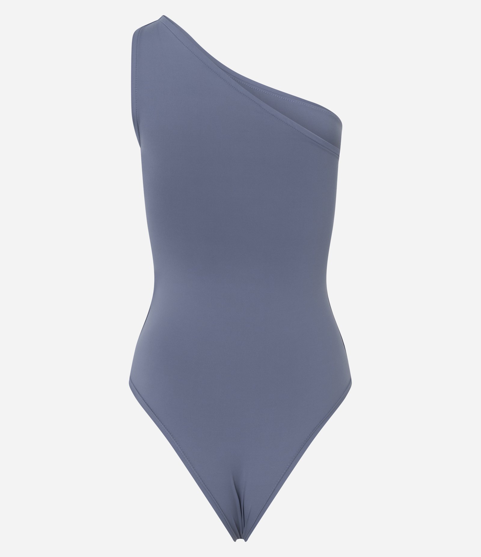 Body Ombro Único em Microfibra Azul 6