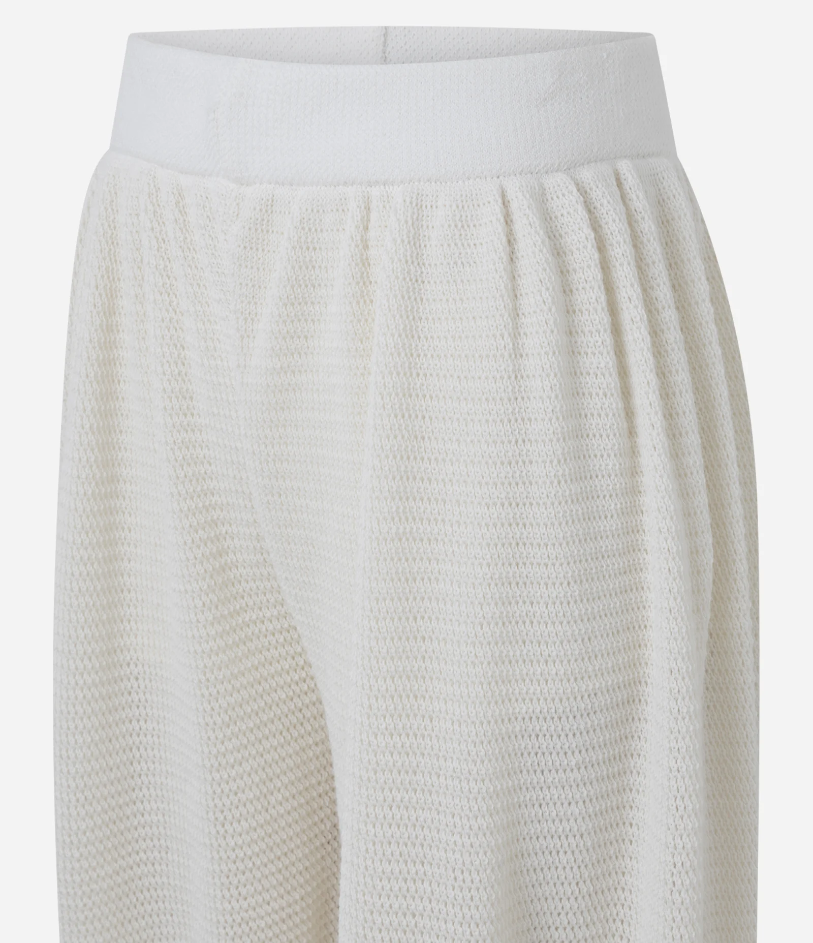 Calça Aladim em Tricô Branco 2