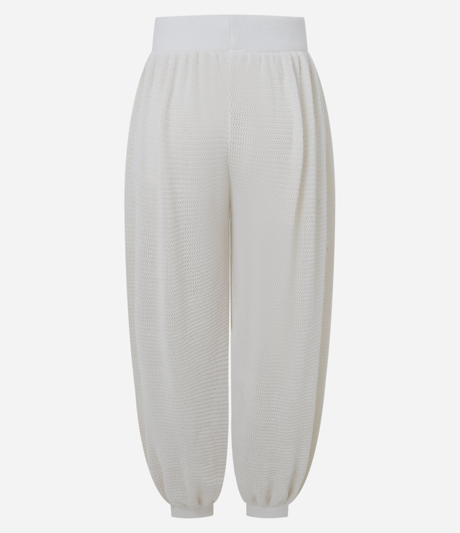 Calça Aladim em Tricô Branco 3