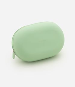 Necessaire Média em Silicone com Puxador Alongado