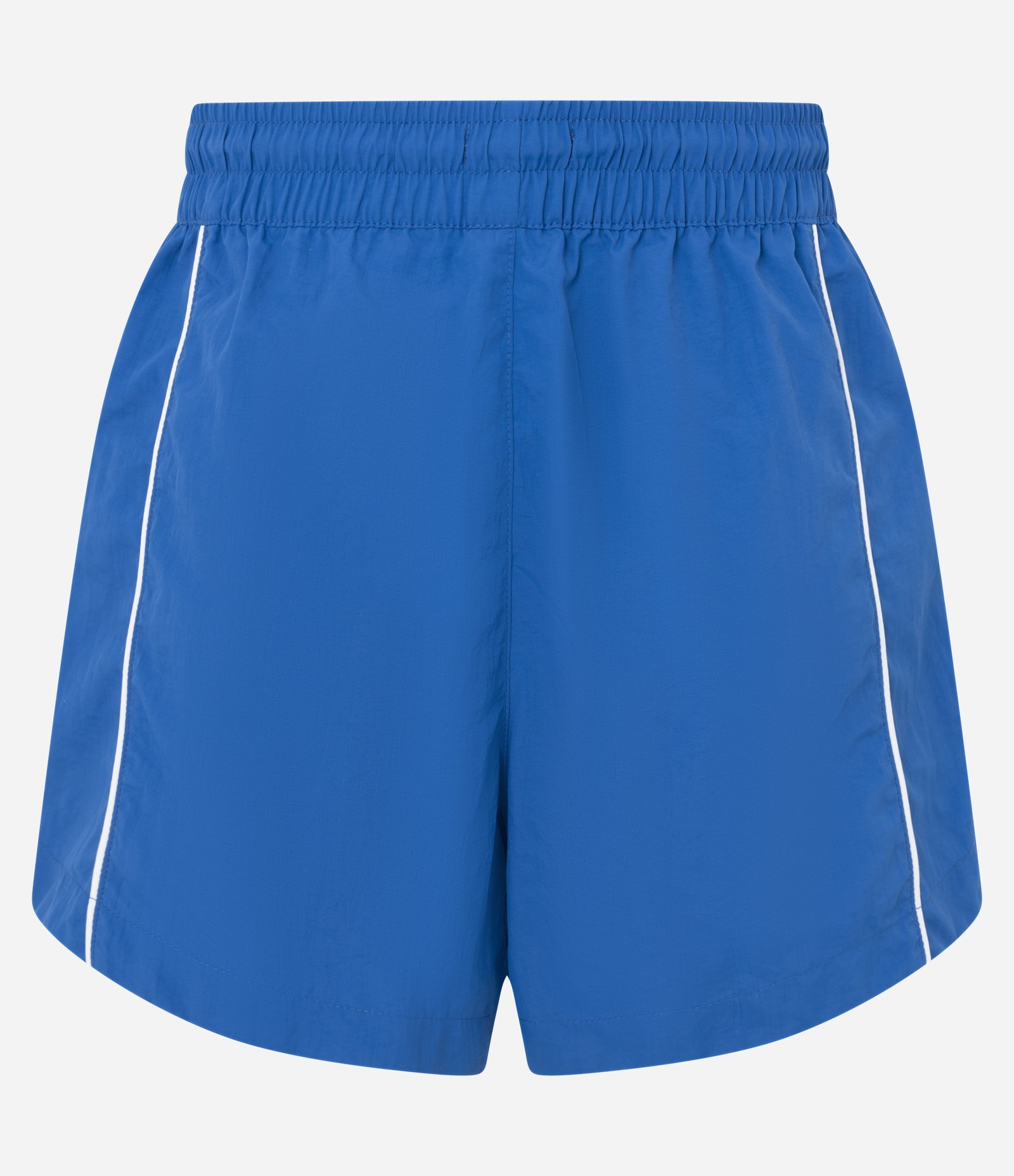 Bermuda Runner Esportiva com Frisos Contrastante Azul 6