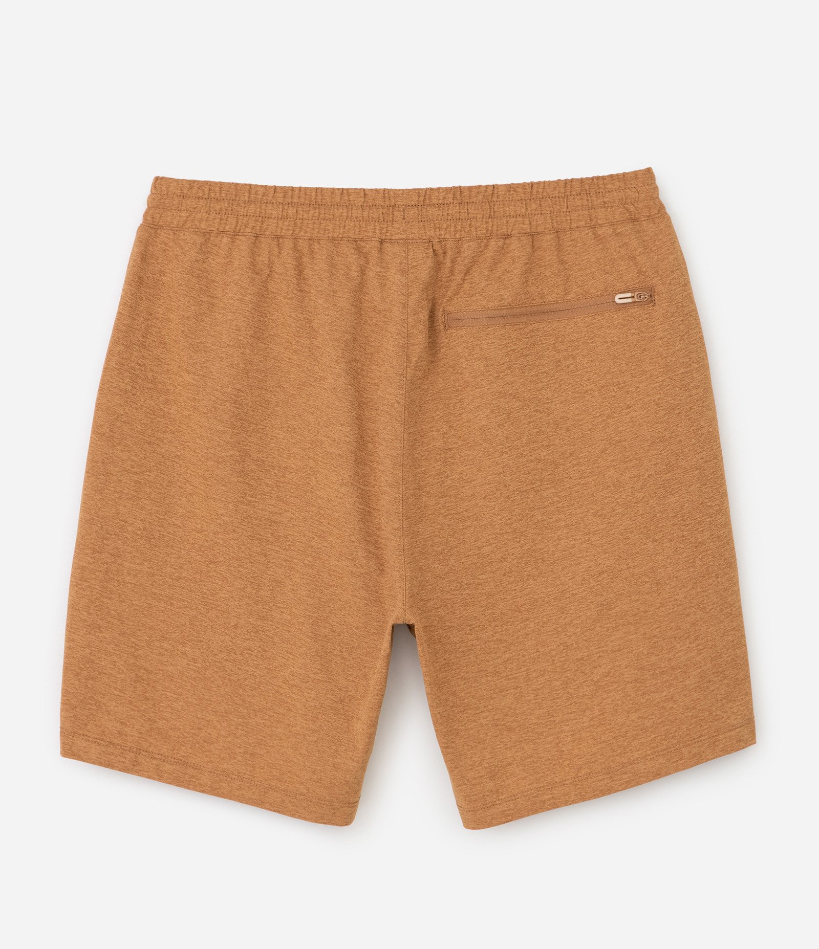Bermuda Esportiva com Bolso Funcional com Zíper Marrom 6