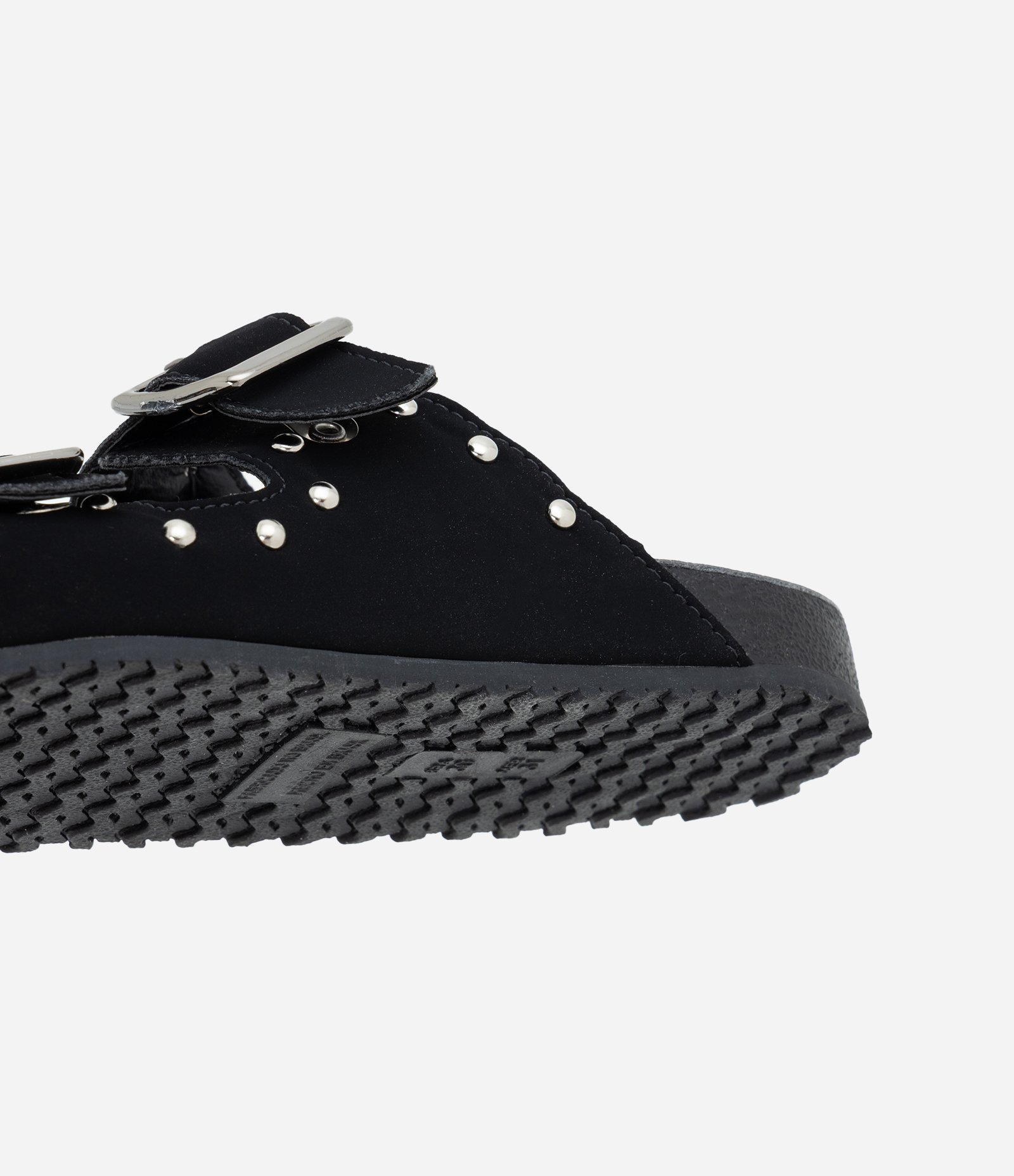 Sandália Comfy Infantil com Tachinhas e Fivelas - tam 27 ao 35 Preto 3