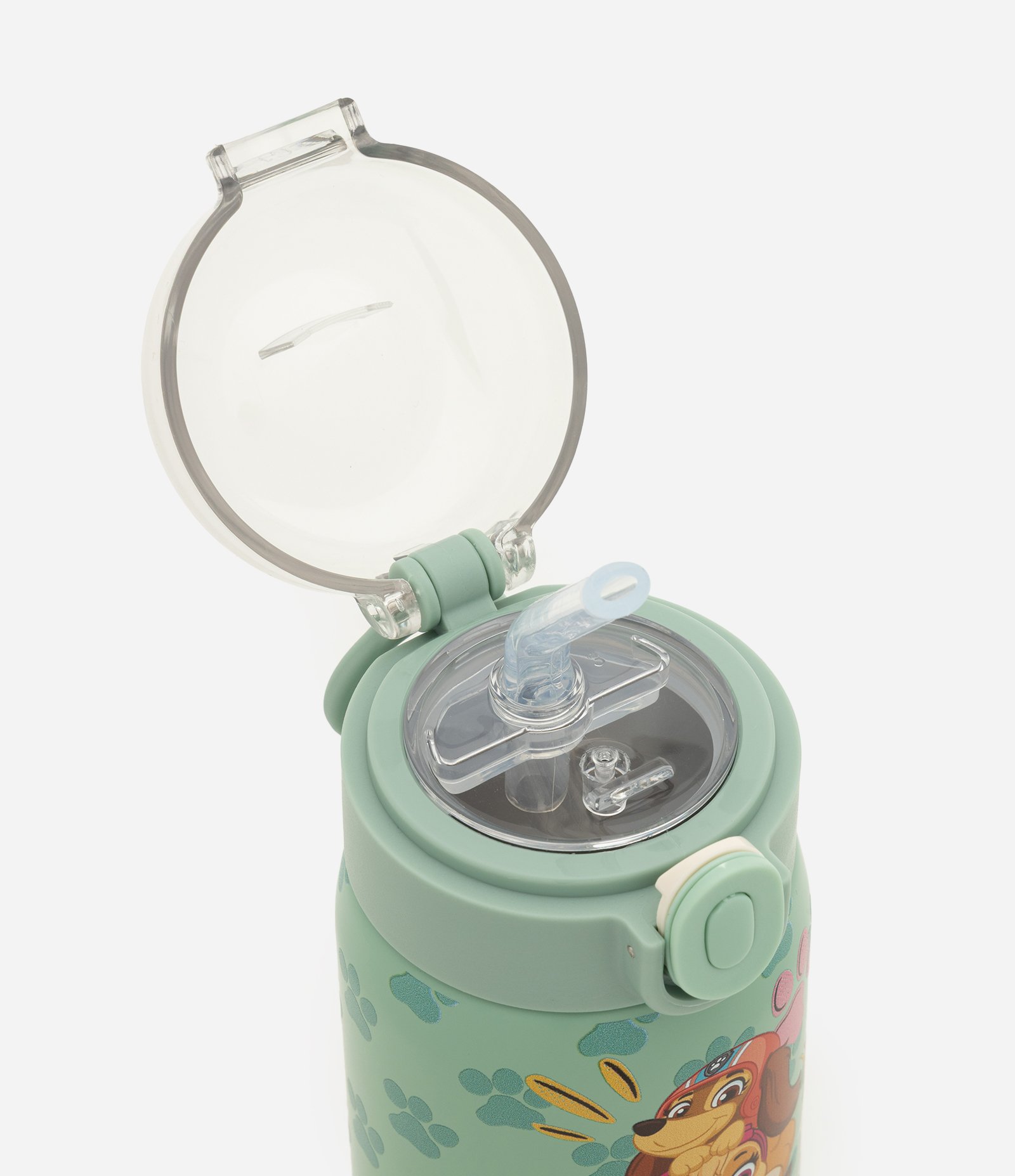 Garrafa Térmica com Estampa Patrulha Canina 450ml Verde 4