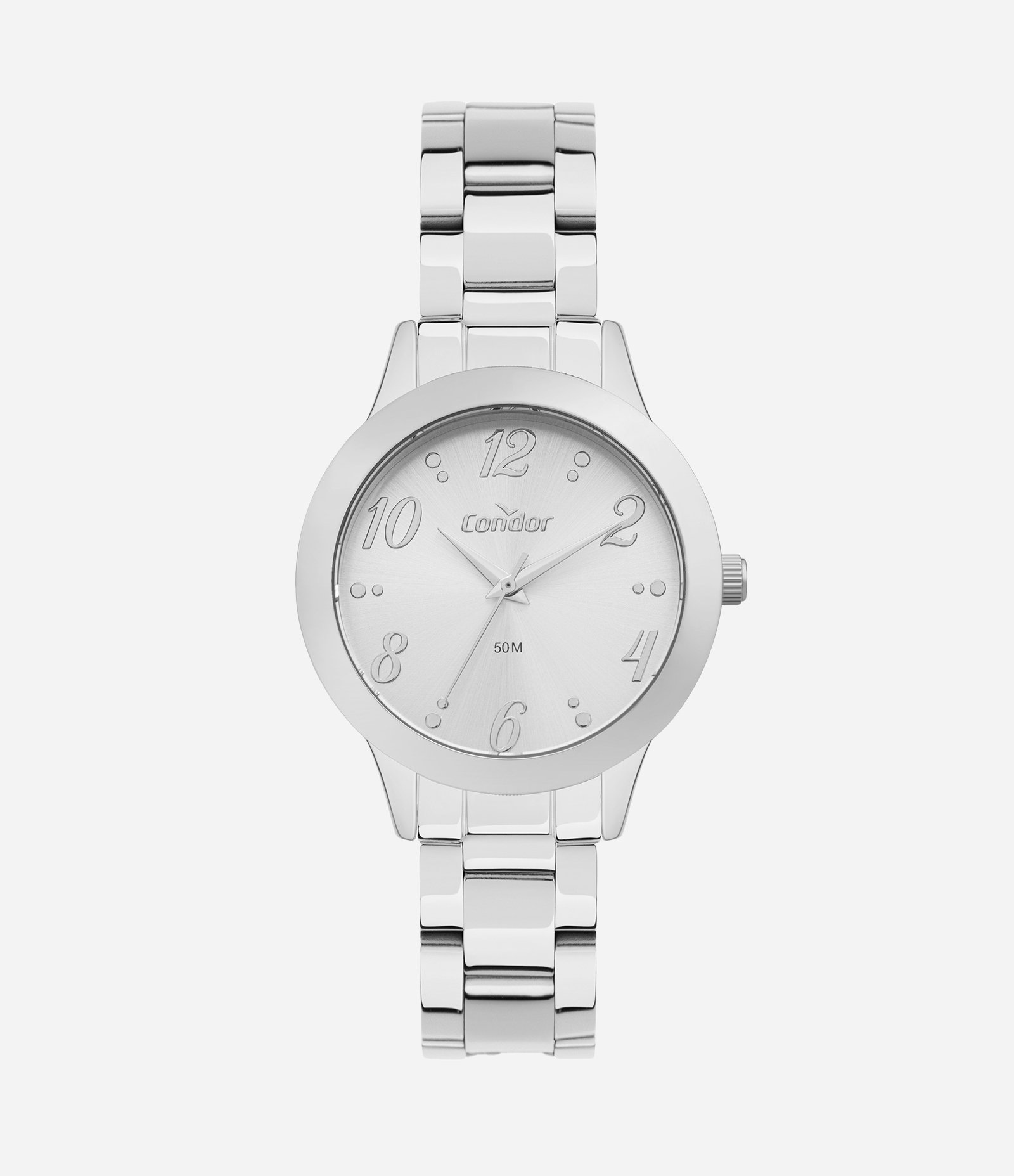 Relógio Analógico Condor Aço CO2035NXX 4K Prata 1