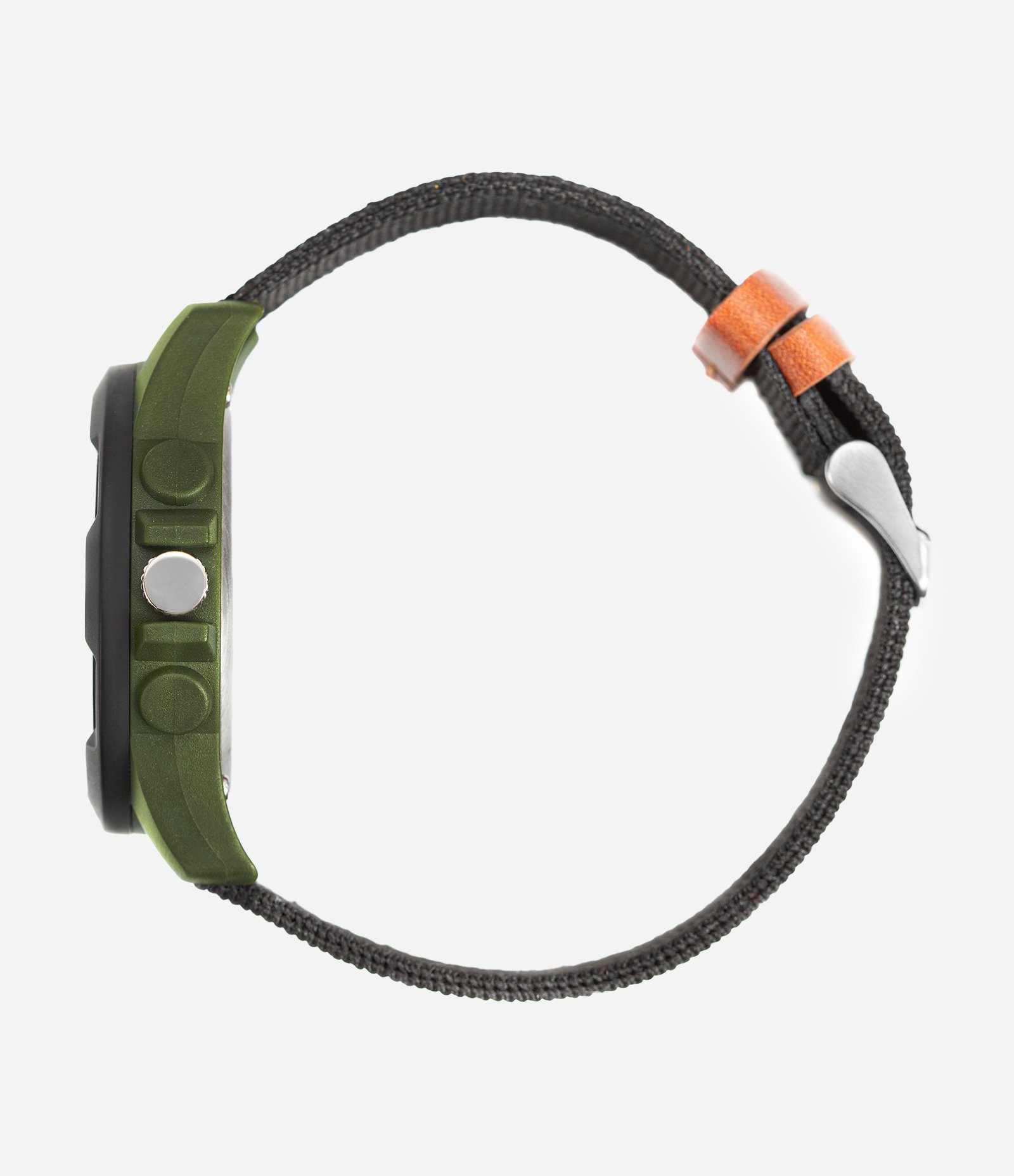 Relógio Analógico Mormaii Nylon com Caixa em Polímero MOPC21JAR 8V Preto 2