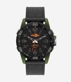 Relógio Analógico Mormaii Nylon com Caixa em Polímero MOPC21JAR 8V