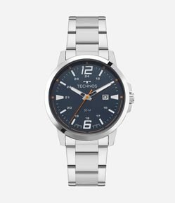 Relógio Analógico Technos Aço 304 PRATA 2115UCM 1L