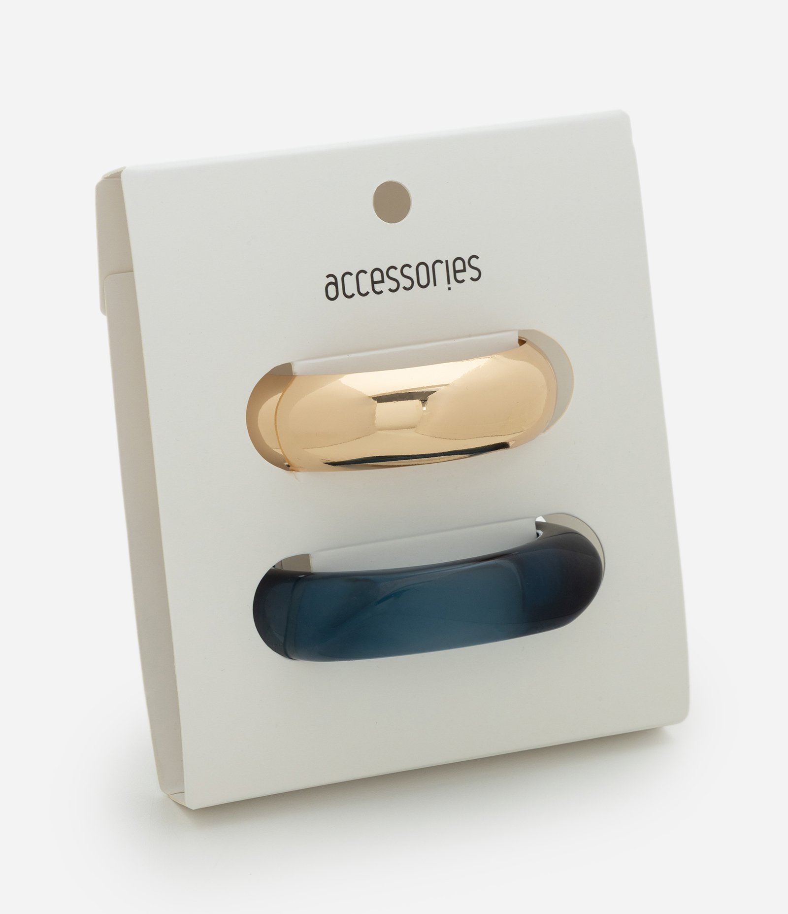 Kit 02 Braceletes com Formato Orgânico Multicores 3