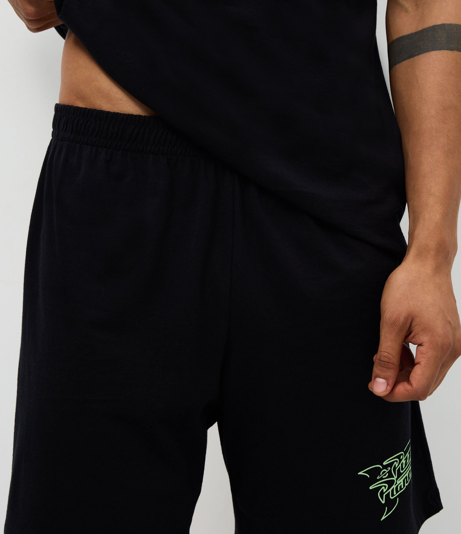 Pijama Curto Toy Story Aliens Jet Black 3