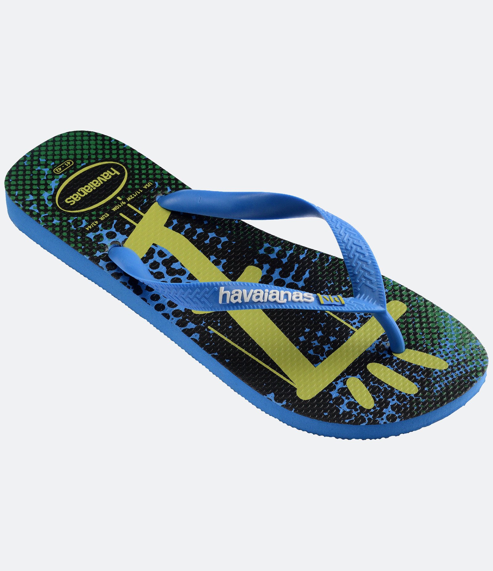 Chinelo Havaianas com Estampa Vini JR 7 Azul 2