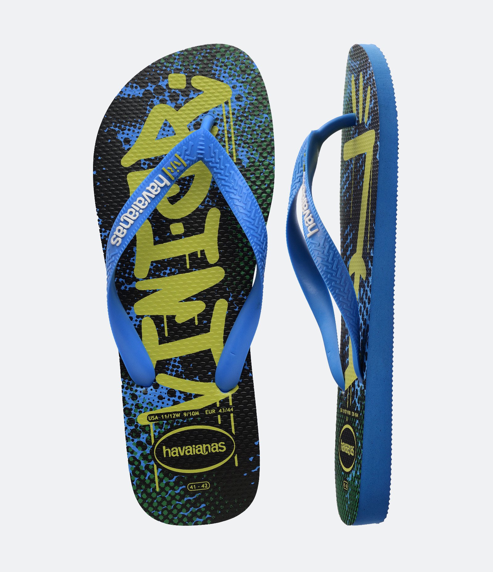 Chinelo Havaianas com Estampa Vini JR 7 Azul 4