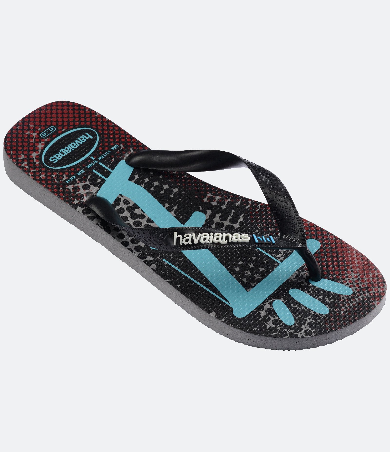 Chinelo Havaianas com Estampa Vini JR 7 Cinza 2