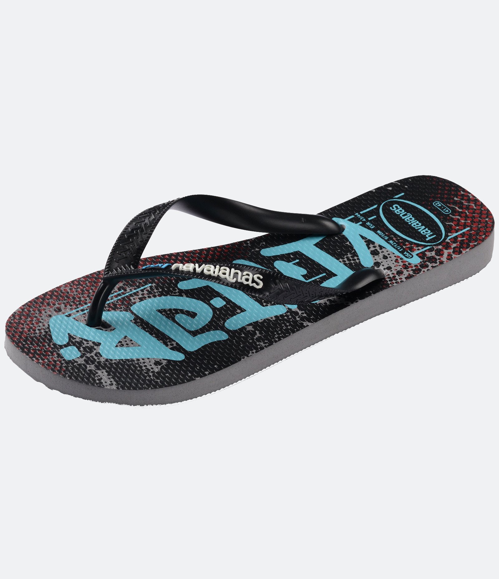 Chinelo Havaianas com Estampa Vini JR 7 Cinza 5