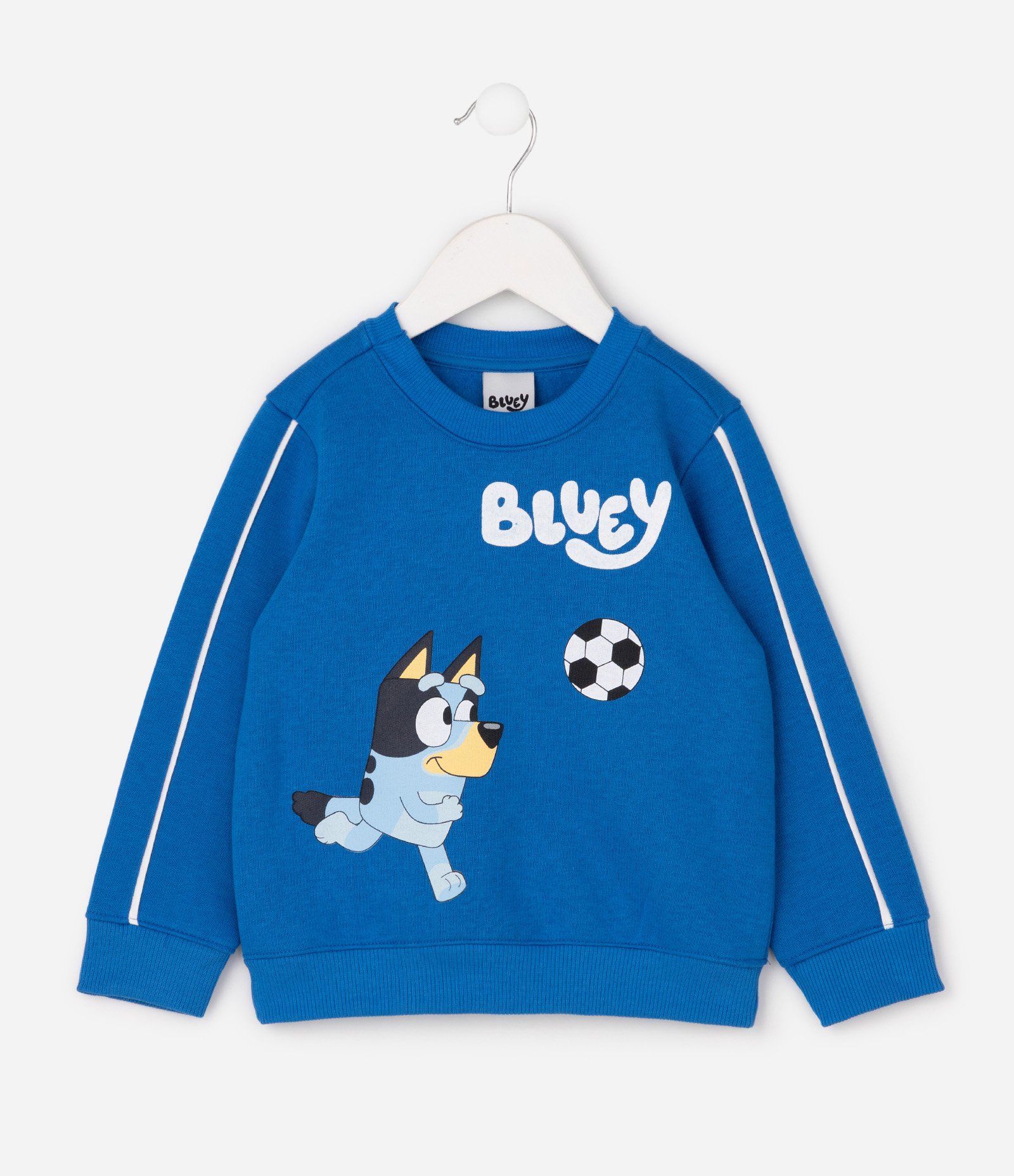 Casaco Moletom Infantil com Estampa Bluey - Tam 2 A 6 Anos Azul 2
