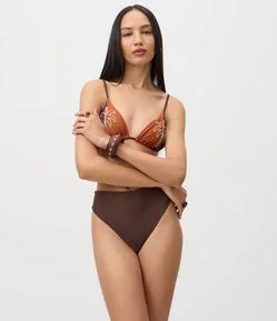 Biquíni Calcinha Hot Pants Asa Delta em Microfibra