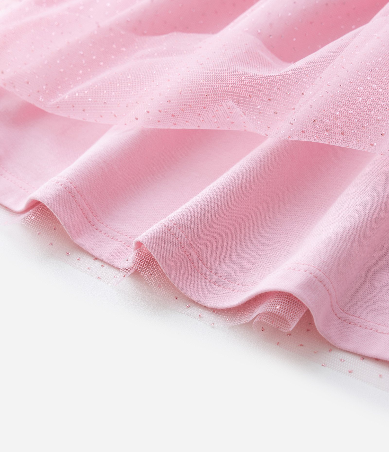 Camisola Infantil com Estampa Hello Kitty e Saia de Tule – Tam 3 a 8 Anos Rosa Claro 5