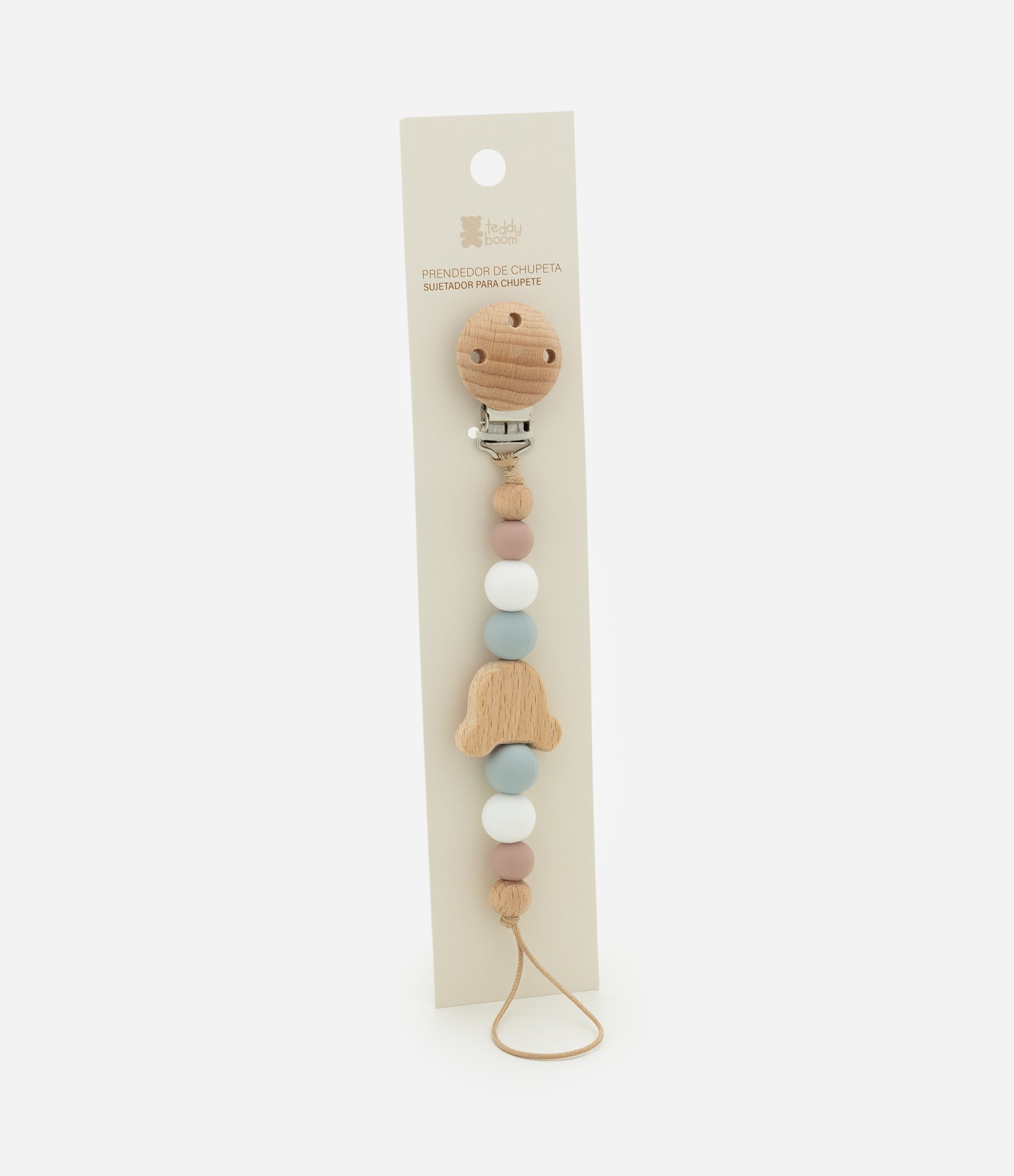 Prendedor de Chupeta em Silicone com Urso - Tam Único Verde 4