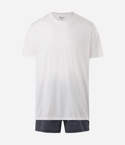 Pijama Curto com Cós Elástico