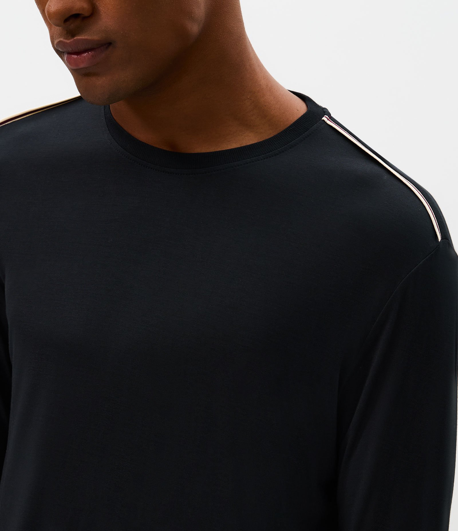 Pijama Longo Modal Preto 2