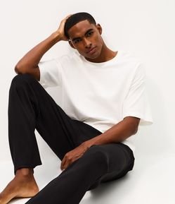 Calça de Pijama Longa Avulsa em Modal