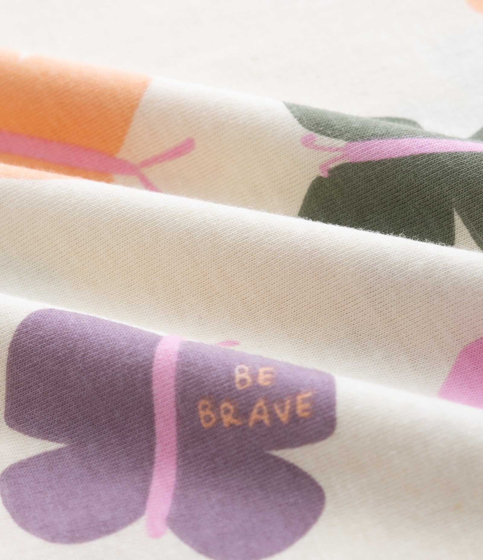 Camiseta Infantil com Estampa Borboletas – Tam 1 a 6 Anos Off White 4