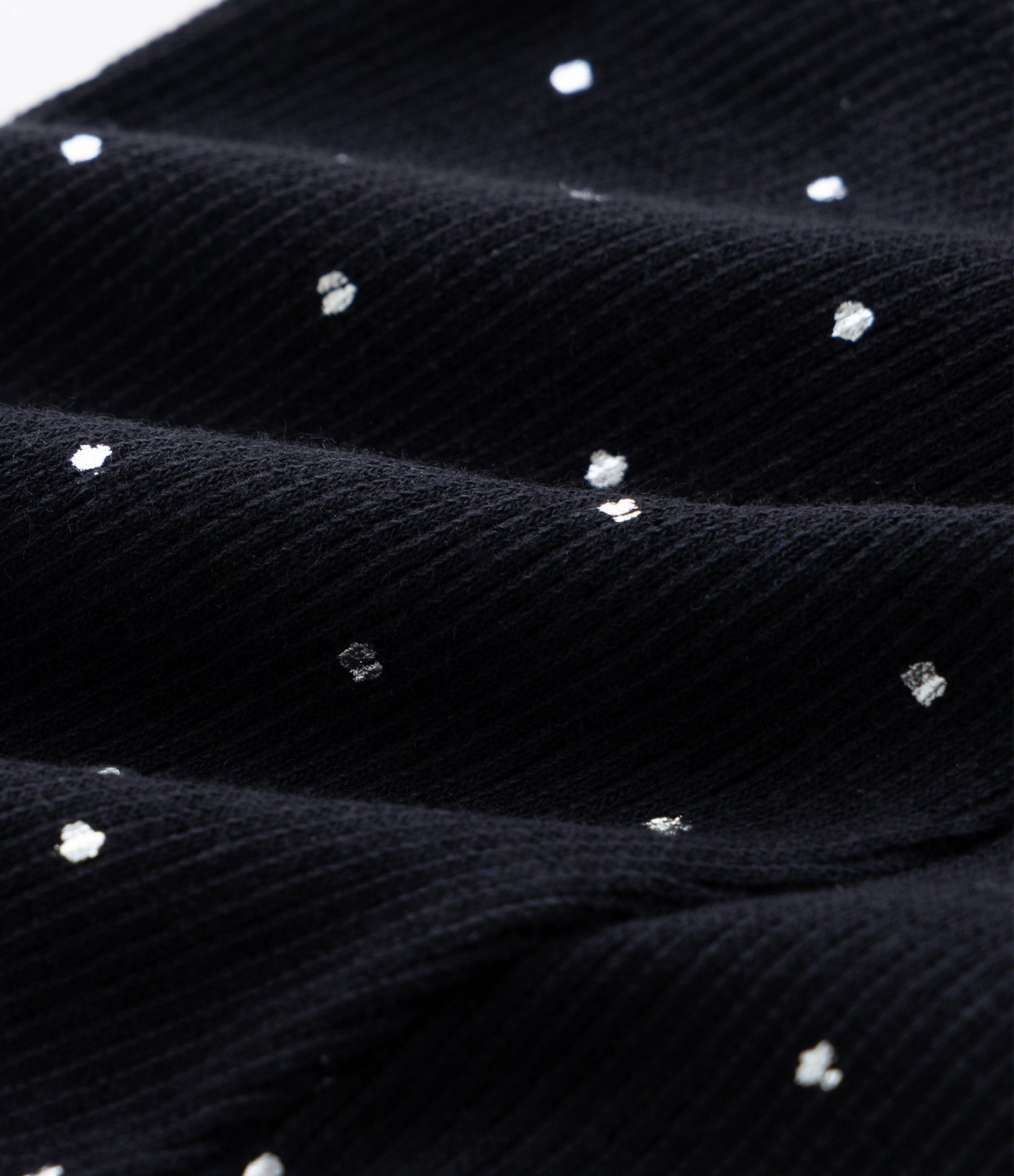 Calça Infantil Legging com Poás Metalizados – Tam 1 a 5/6 Anos Preto 4