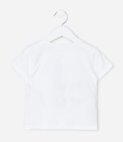 Camiseta Infantil com Estampa Ícones Divertidos – Tam 1 a 5/6 Anos