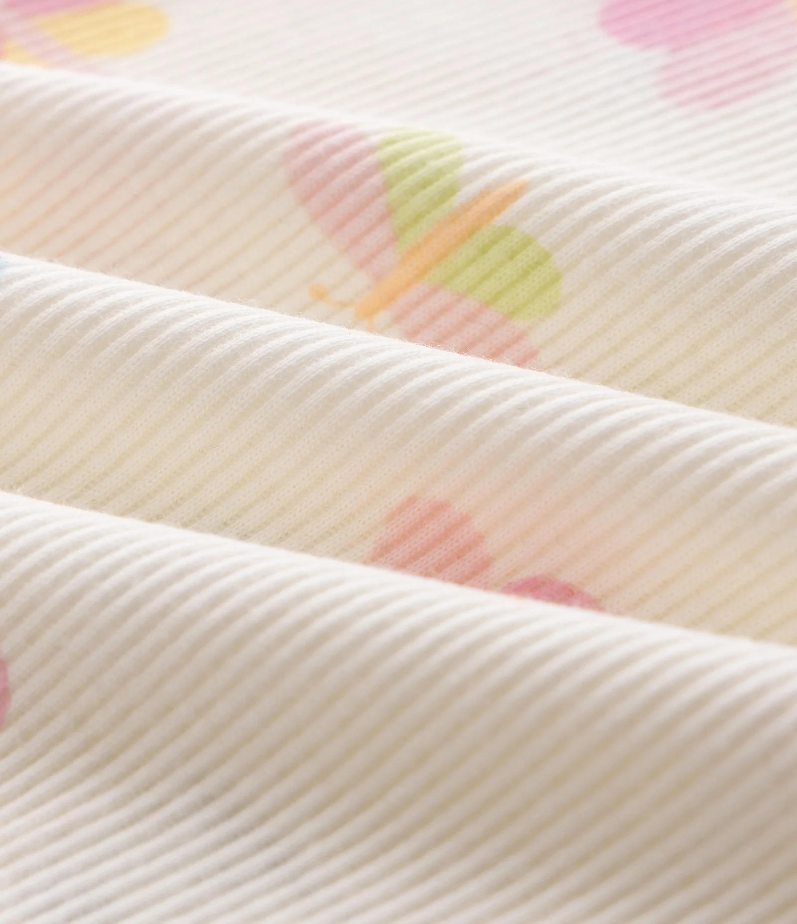 Camiseta Em Ribana Borboleta- Tam 1 A 6 Anos Multicores 3