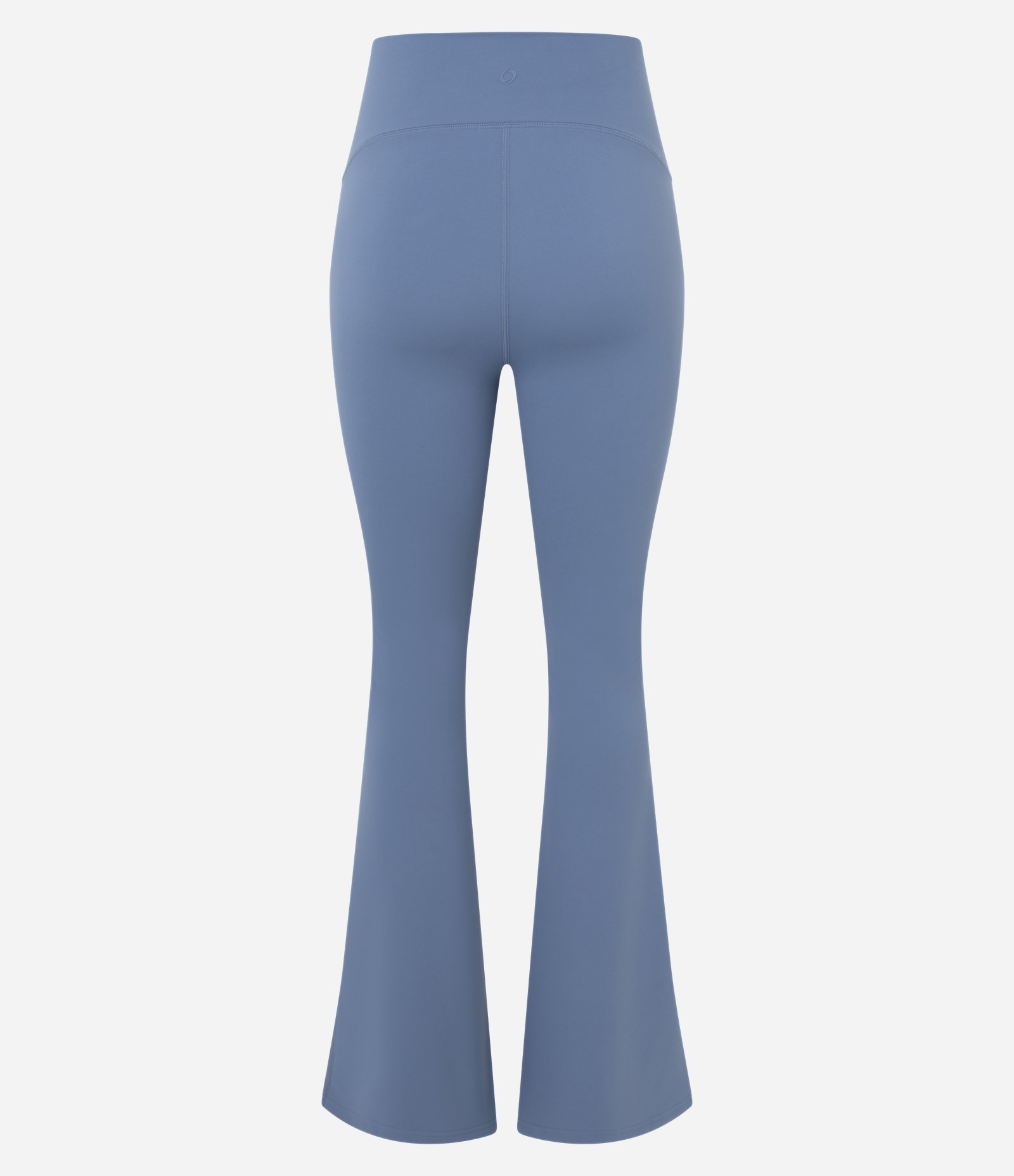 Calça Flare Esportiva com Cós Largo Azul 6