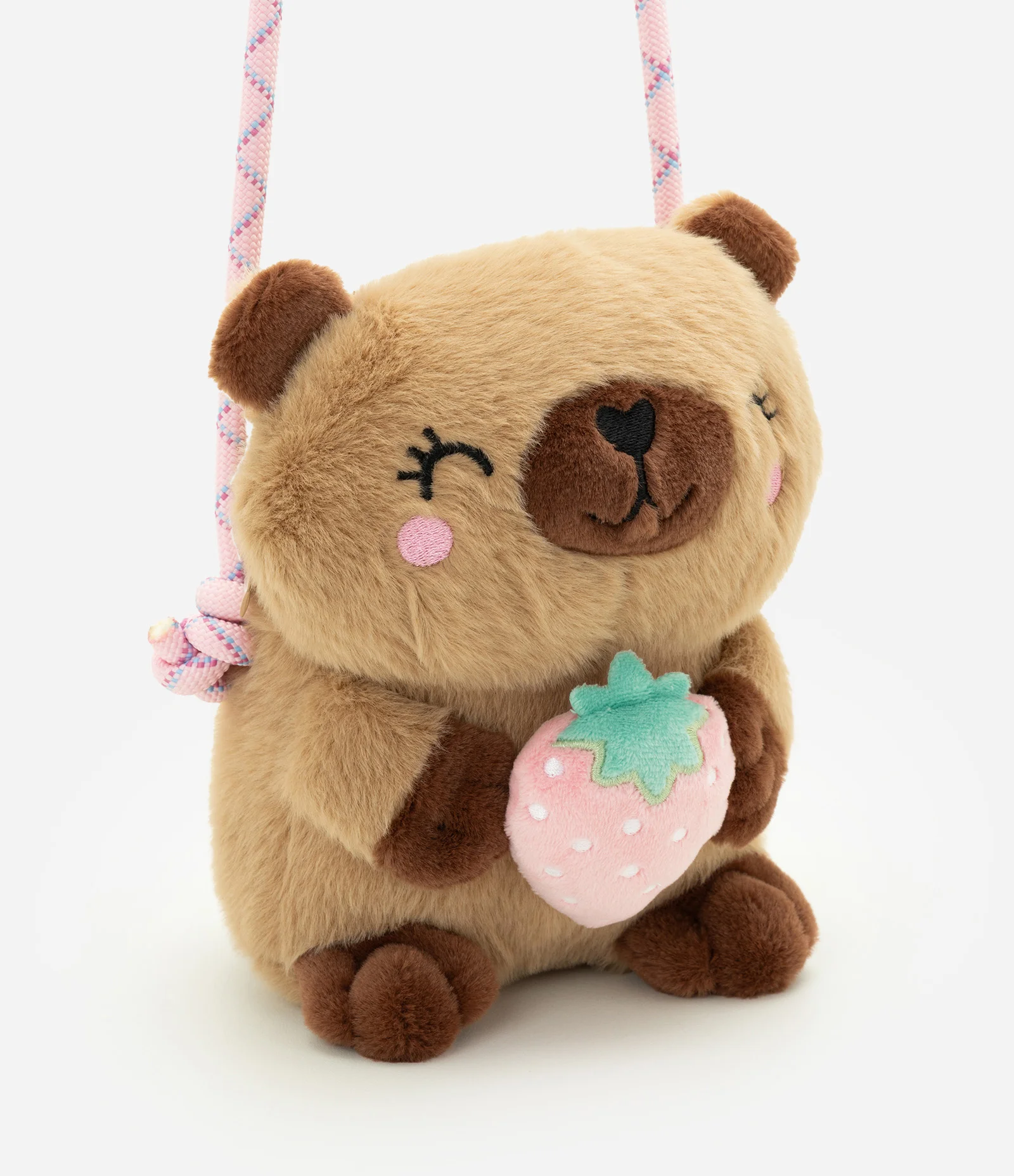 Bolsa Infantil de Capivara com Alça - Tam U Marrom 1