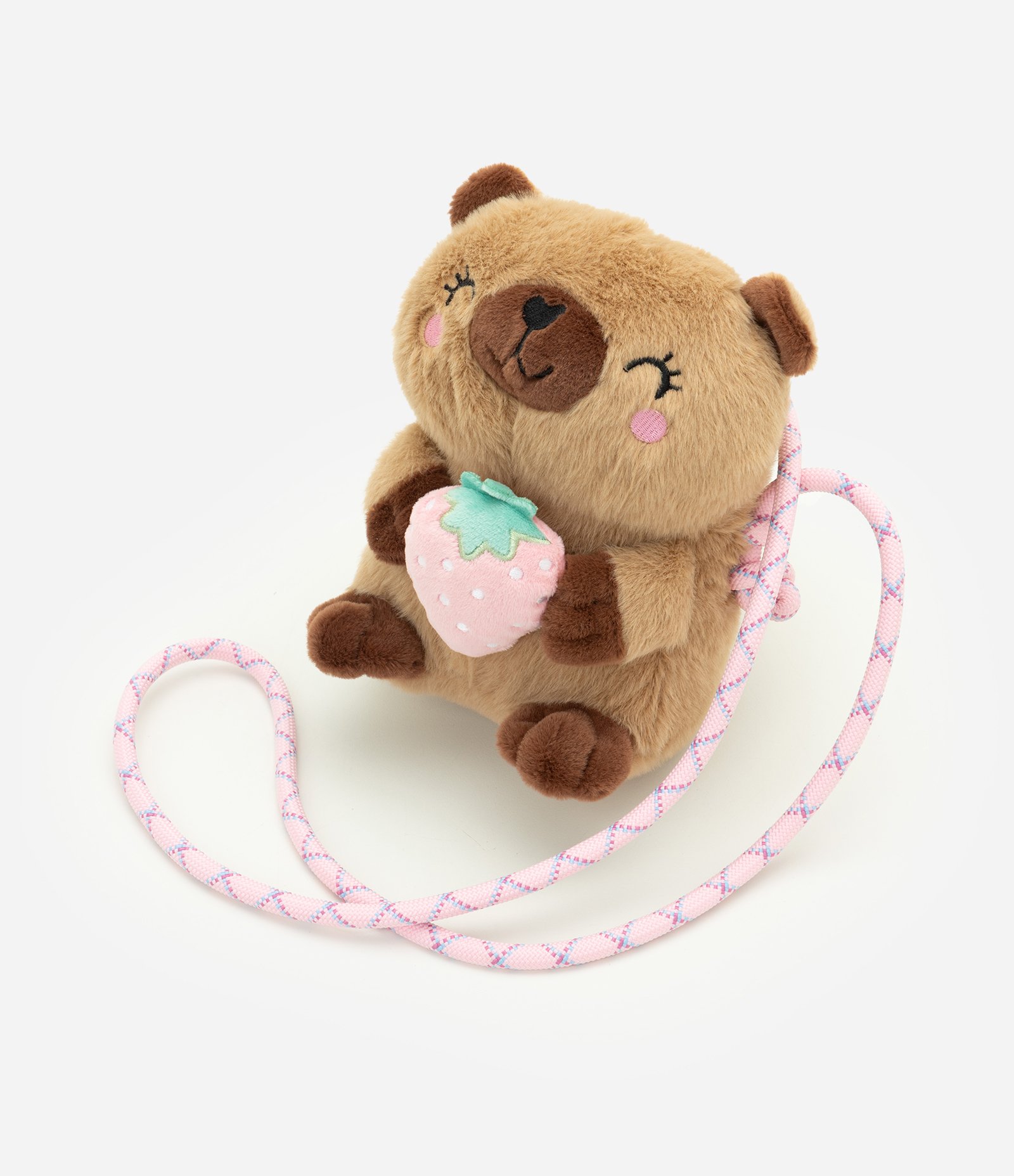 Bolsa Infantil de Capivara com Alça - Tam U Marrom 4