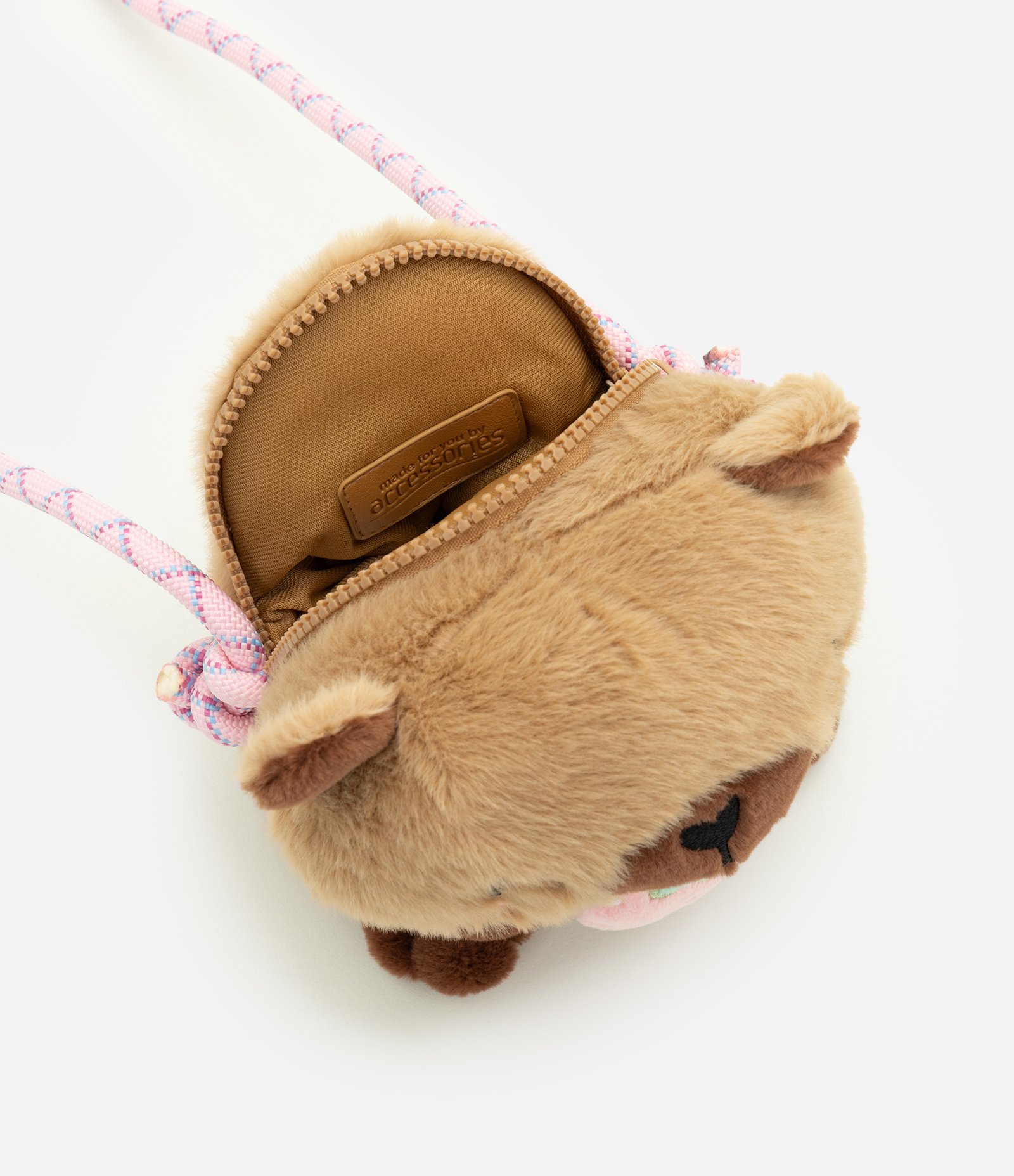 Bolsa Infantil de Capivara com Alça - Tam U Marrom 5