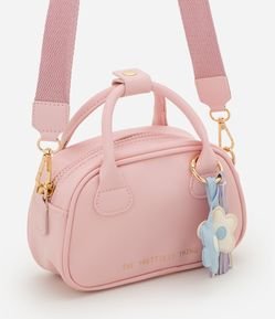 Bolsa em PU com Bag Charm Infantil - Tam U