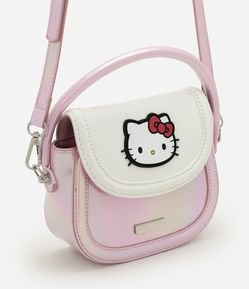 Bolsa Infantil em PU da Hello Kitty com Alça Transversal - Tam U