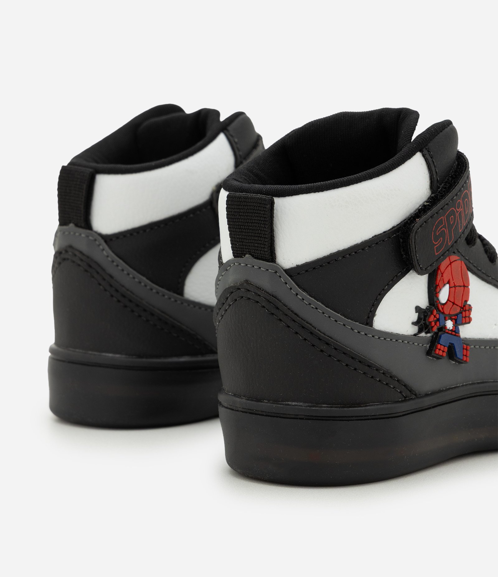 Tênis Infantil Spidey com Luzes LED - Tam 20 a 27 Preto 3